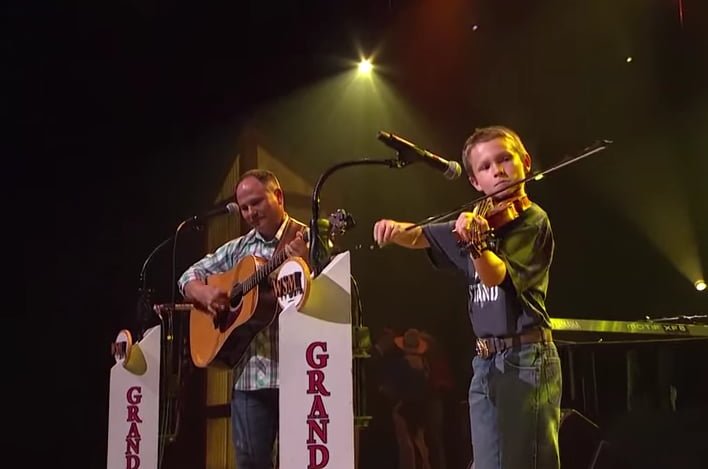 WATCH: Fiddlin' Carson Peters, 'Oak Creek'