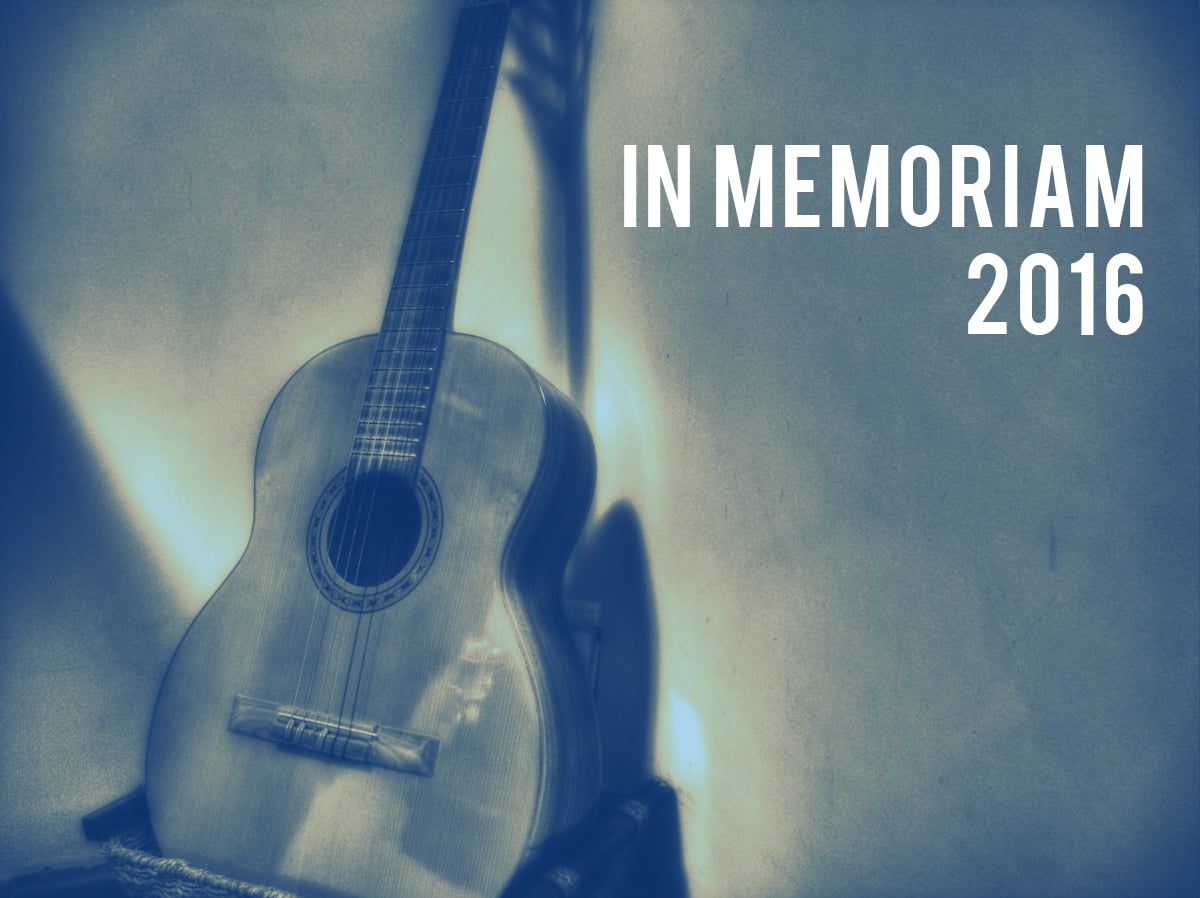 In Memoriam: 2016
