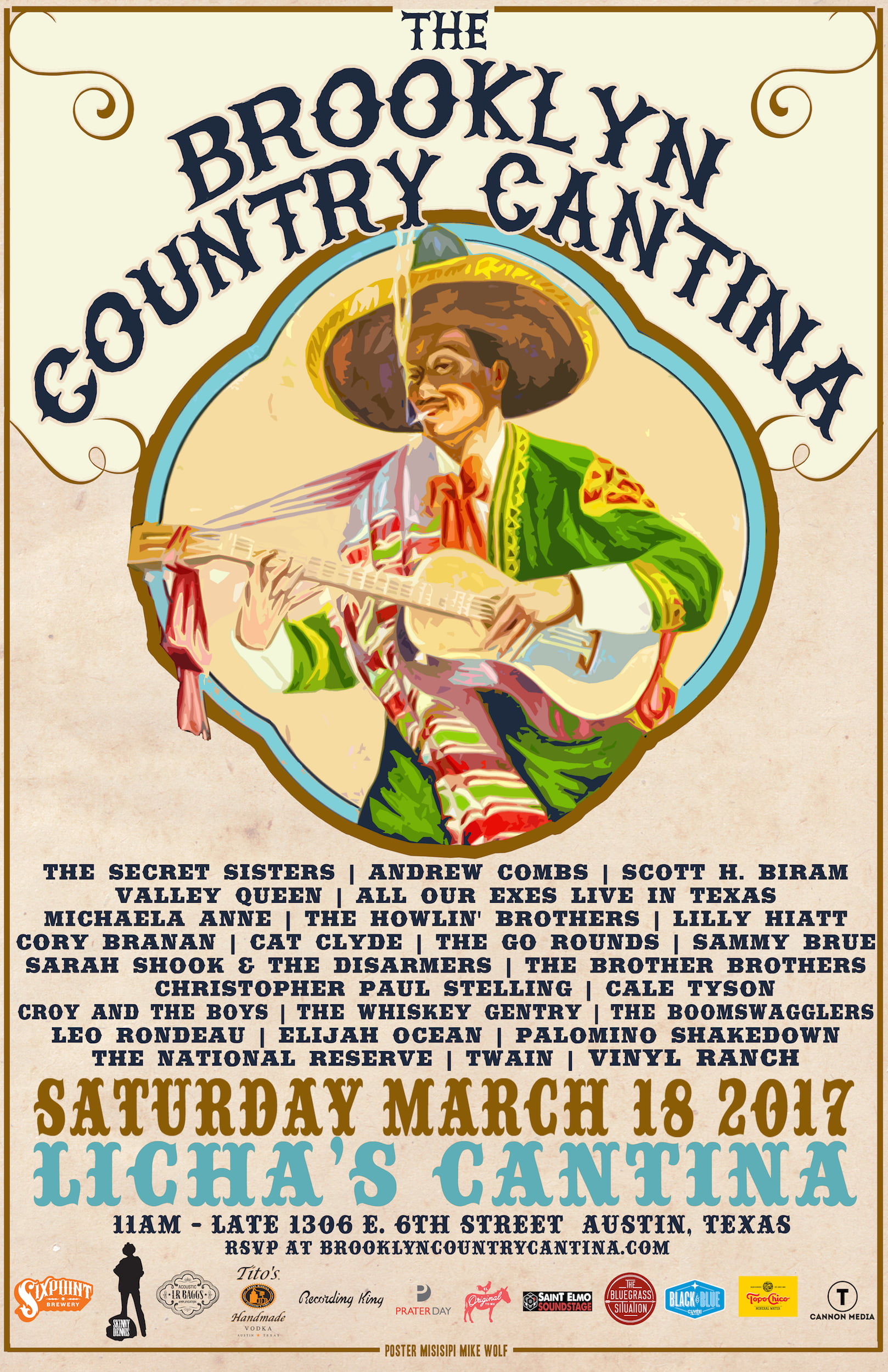 ANNOUNCING: The 2017 Brooklyn Country Cantina at SXSW