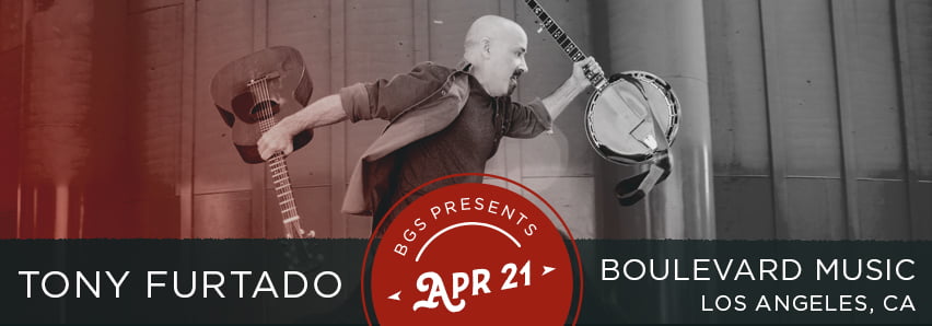 Bgs Presents: Tony Furtado At Boulevard Music, La 4 21 - The Bluegrass 