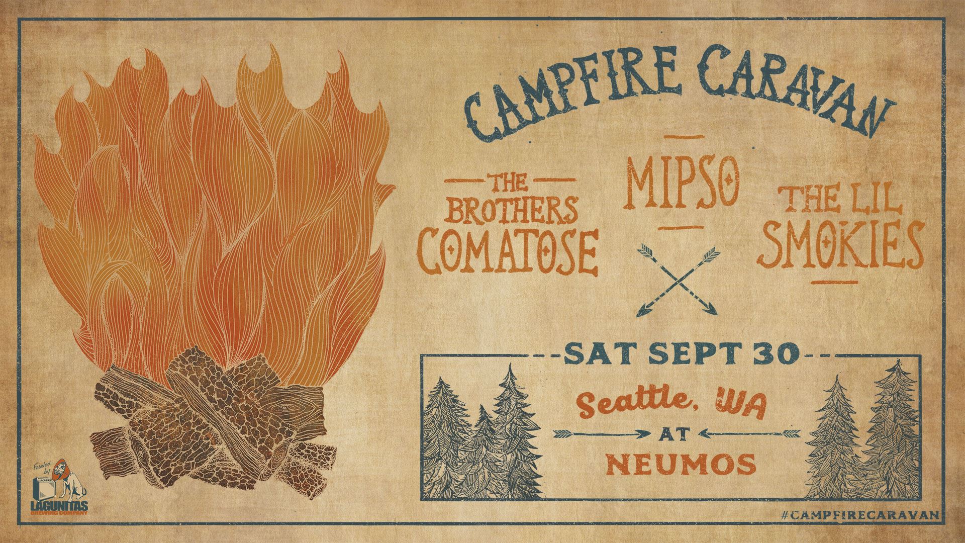 GIVEAWAY - Win tickets to Campfire Caravan at Neumo's (Seattle) 9/30