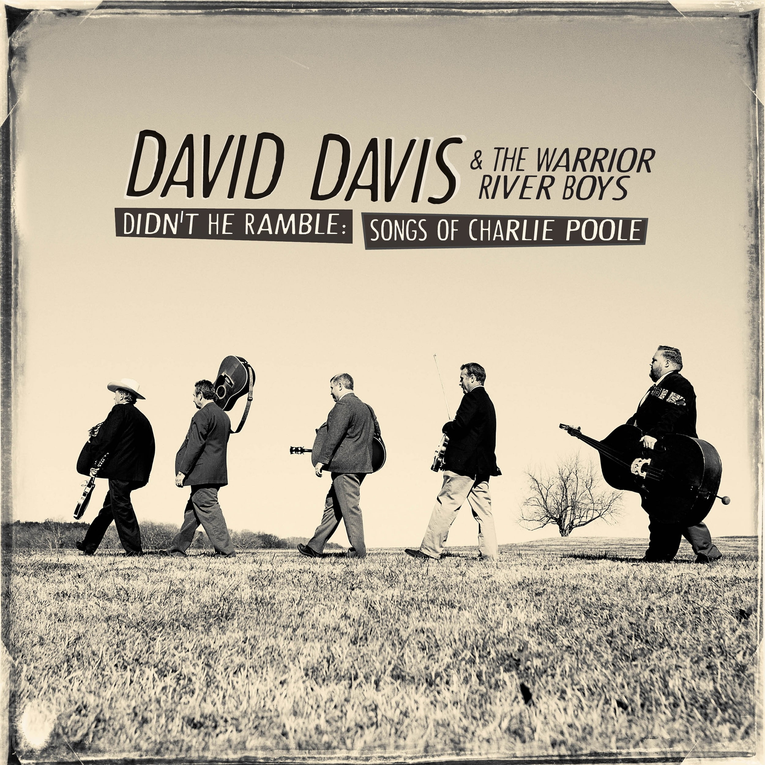 STREAM: David Davis & The Warrior River Boys, 'Didn't He Ramble: Songs of Charlie Poole'