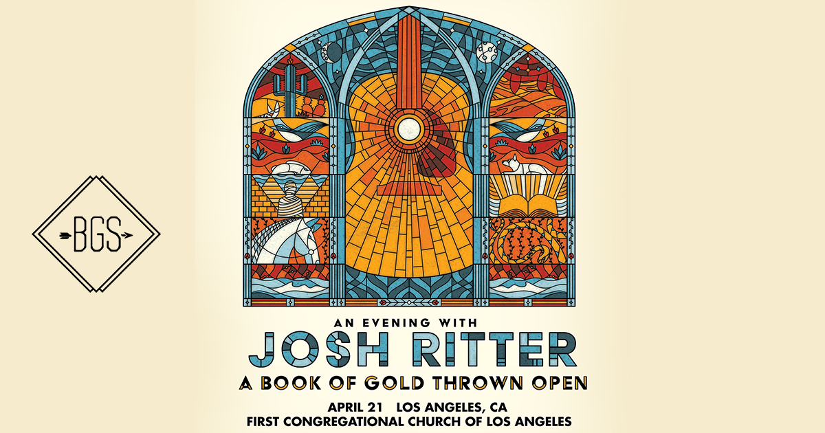 GIVEAWAY: Win tickets to Josh Ritter @ First Congregational Church of Los Angeles - 4/21