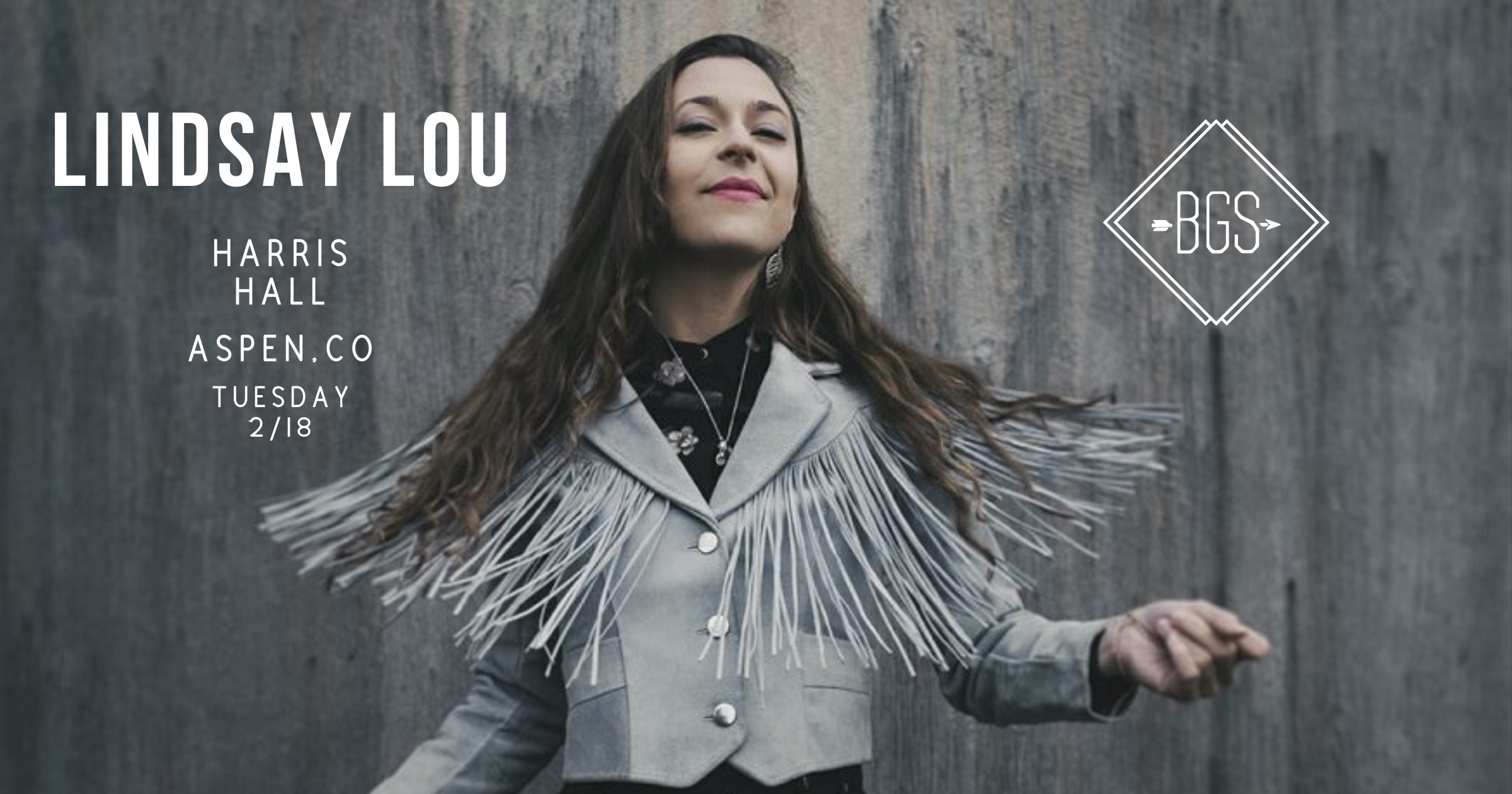 GIVEAWAY: Win tickets to Lindsay Lou @ Harris Hall (Aspen, CO) 2/18