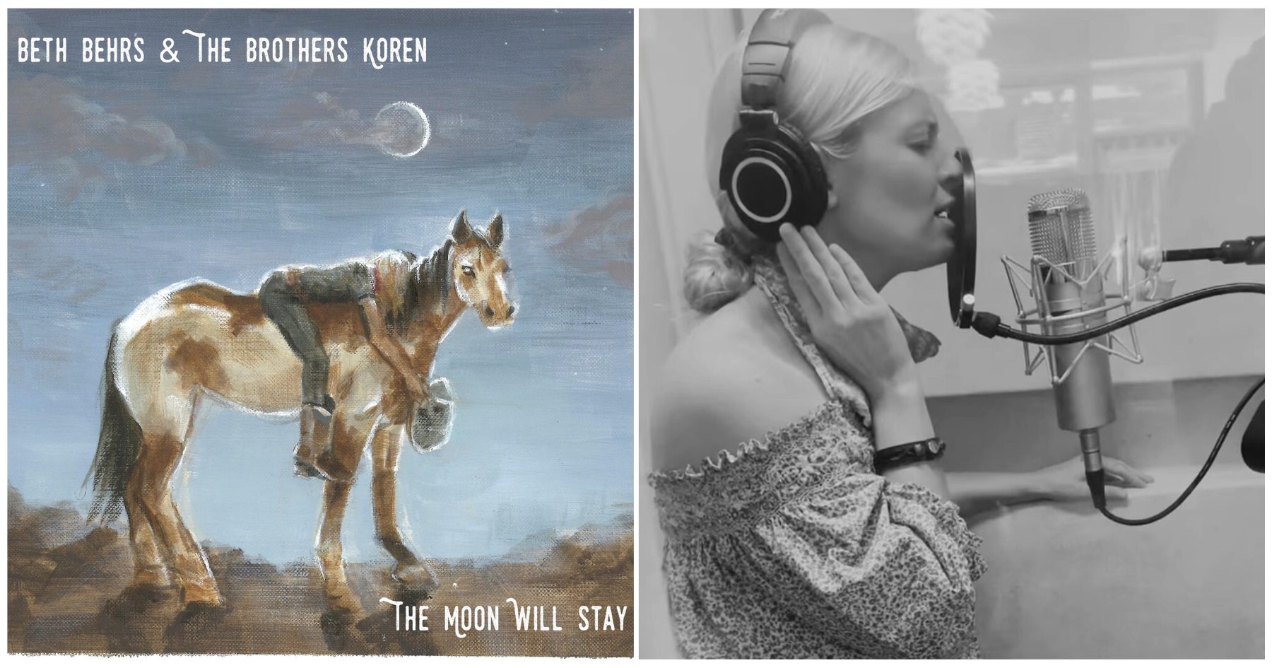Harmonics with Beth Behrs: Beth Behrs & the Brothers Koren, 'The Moon Will Stay'