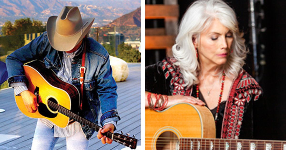 Dwight Yoakam Emmylou Harris At The Greek Theatre La The
