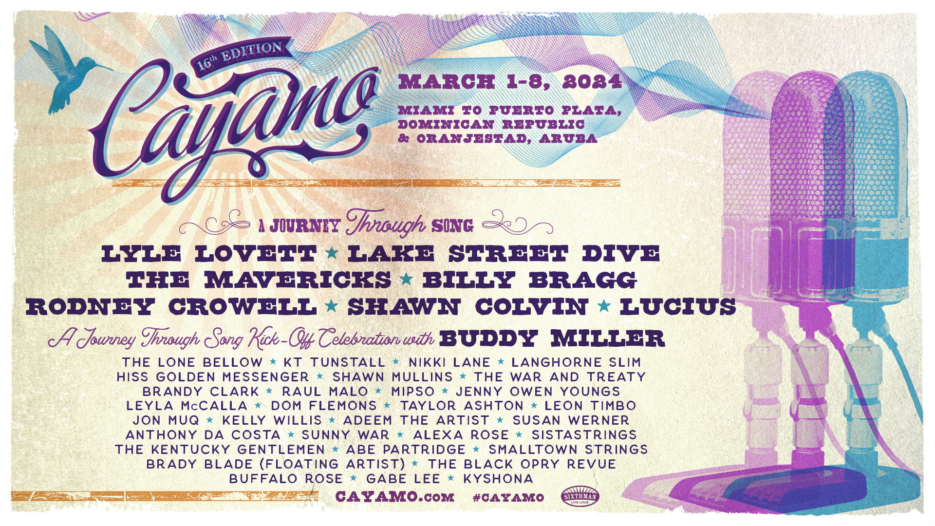 BGS Returns to Cayamo: Our Tips and Event Highlights for the Voyage