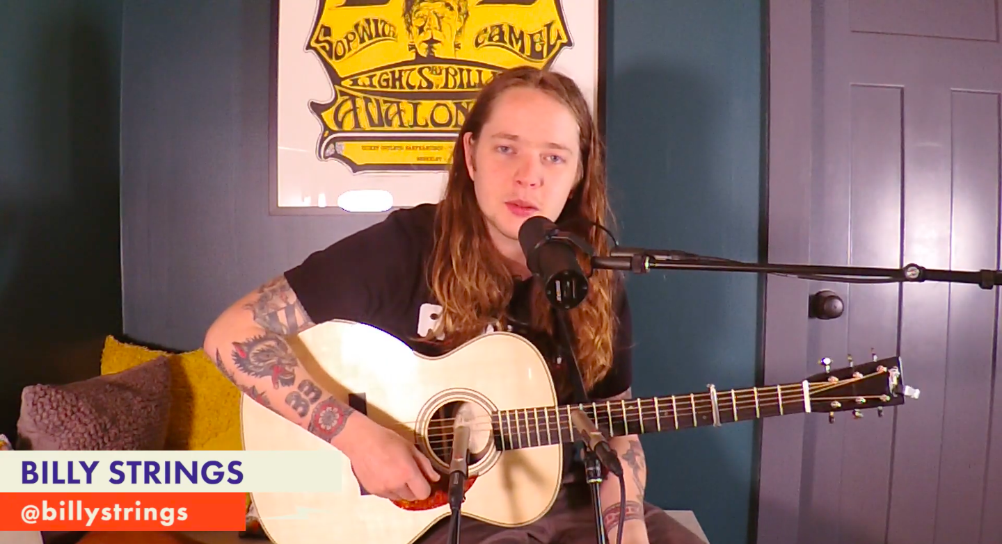WATCH: Billy Strings, “Uncloudy Day”
