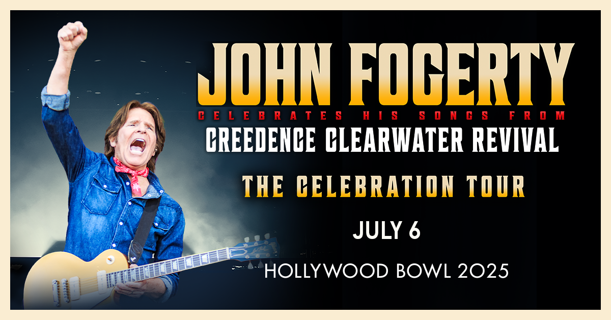 GIVEAWAY: Enter to Win Tickets to John Fogerty @ Hollywood Bowl (Los Angeles) on 7/6