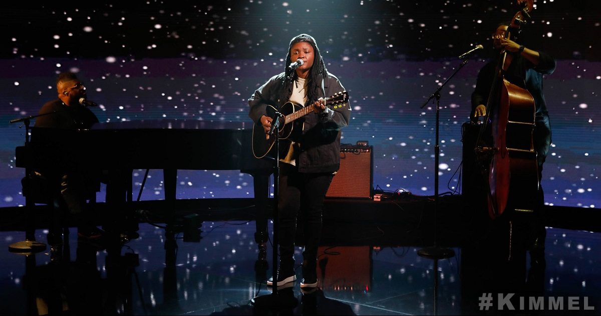 Singing “I See America,” Joy Oladokun Makes a Powerful Late-Night Debut