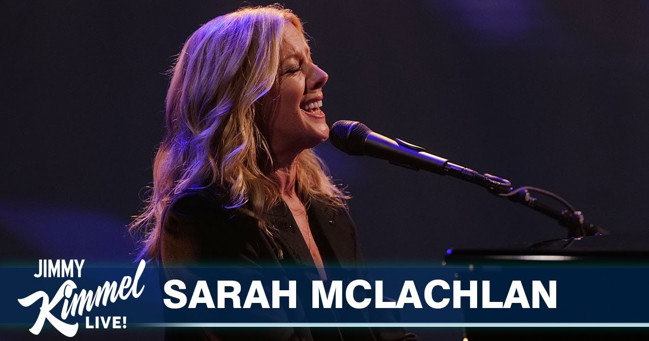 Watch Sarah McLachlan Perform on Jimmy Kimmel Live!