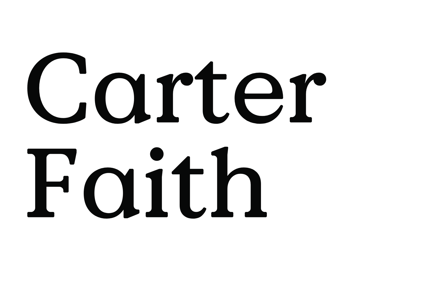 Carter Faith