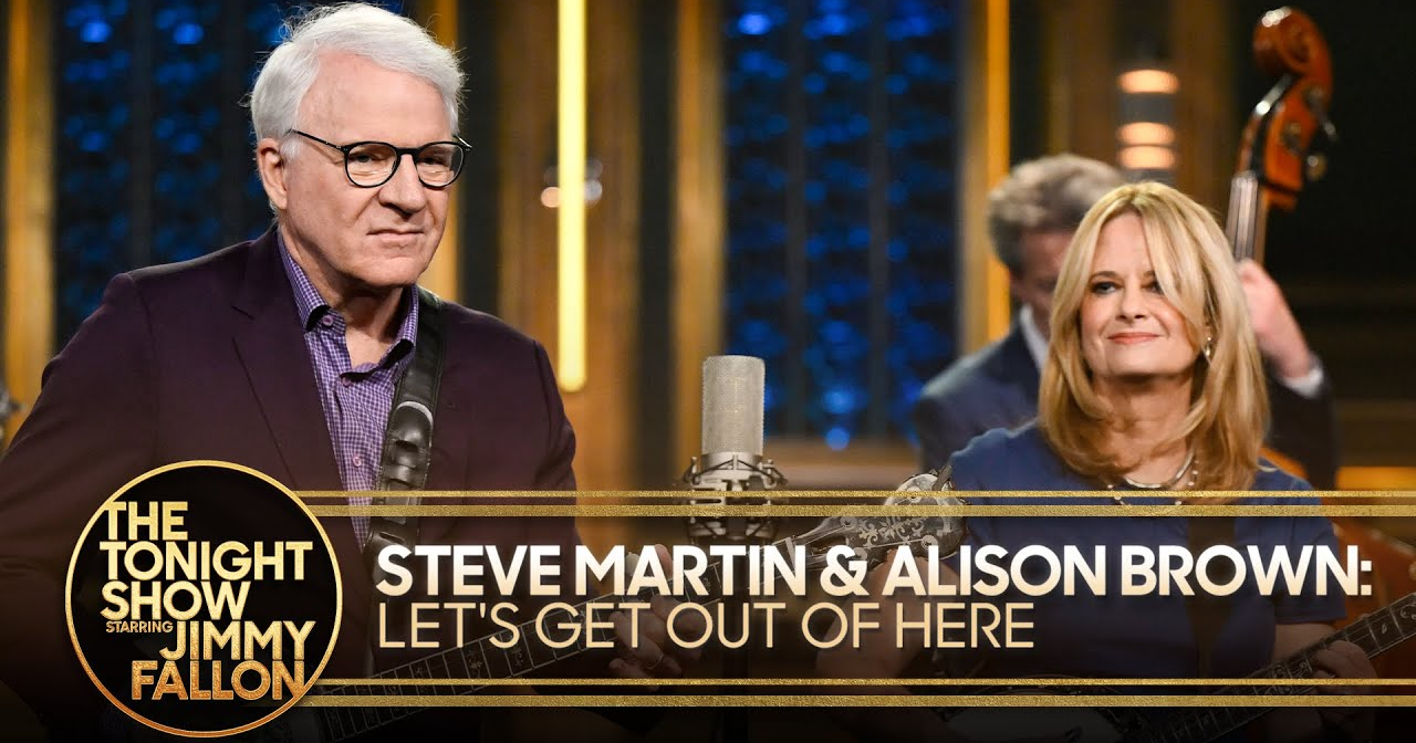Watch Steve Martin & Alison Brown Perform on The Tonight Show