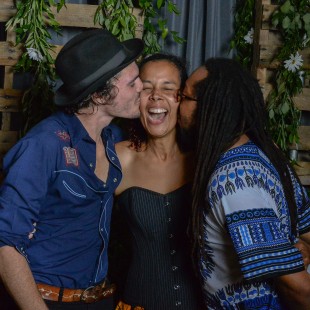 Rhiannon Giddens receiving all the love - and deserving all the love, too.
