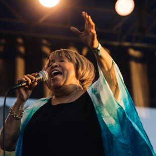 Mavis Staples leads a star-studded finale.