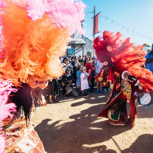 Chawaband's rowdy Second Line.