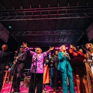 Mavis Staples & Friends bringing down the house.