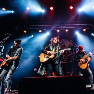 Brandi Carlile and the Hanseroth twins.