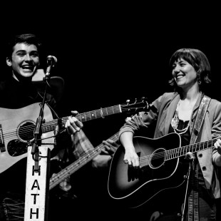 Two extraordinary guitarists, Presley Barker and Molly Tuttle, swapped licks at the Late Night Jam