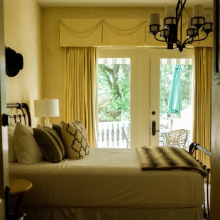 Each of the home's guest rooms are named after an iconic country artist -- and decorated to match.