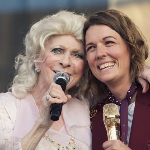 Judy Collins joins Brandi Carlile during The Collaboration.