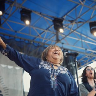 Mavis Staples, 80 years and still going strong, with Hozier.