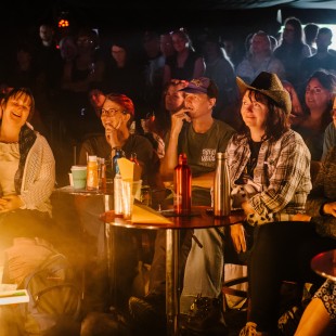 A rapt, appreciative audience.