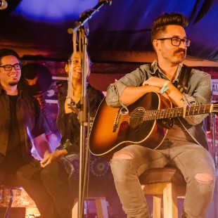 Francesco Turrisi, Rhiannon Giddens, and Sean McConnell.