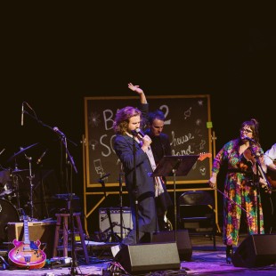 Jim James bringing a number home.