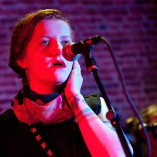 NASHVILLE, TN - SEPTEMBER 18: Emma Beaton of Joy Kills Sorrow performs during the Bluegrass Situation's showcase at the Americana Music Festival on September 18, 2013 in Nashville, United States. (Photo by Erika Goldring/Getty Images for Americana Music Festival) *** Local Caption *** Emma Beaton