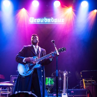 Abraham Alexander at the AmericanaFest Pre-Grammy Salute to Lucinda Williams.
