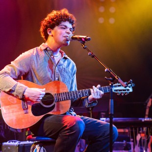 Charlie Hickey at the AmericanaFest Pre-Grammy Salute to Lucinda Williams.