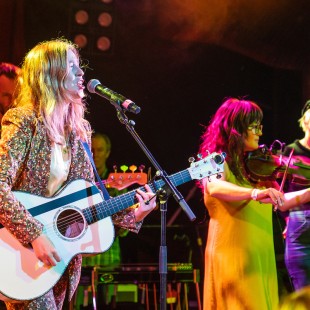 Jade Bird performs at the AmericanaFest Pre-Grammy Salute to Lucinda Williams.