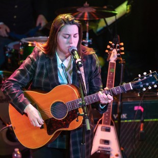 Katie Pruitt performs at the AmericanaFest Pre-Grammy Salute to Lucinda Williams.