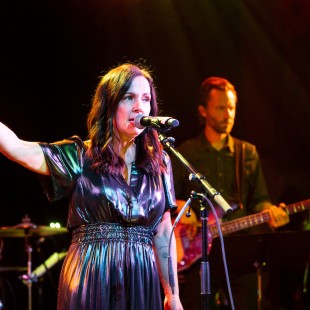 Lori McKenna at the AmericanaFest Pre-Grammy Salute to Lucinda Williams.