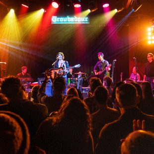 Now Grammy winner Molly Tuttle at the Troubadour for the AmericanaFest Pre-Grammy Salute to Lucinda Williams.