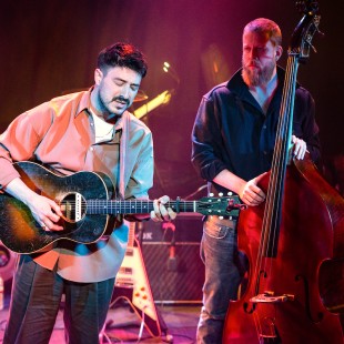 Mumford & Sons at the AmericanaFest Pre-Grammy Salute to Lucinda Williams.