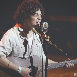 Charlie Hickey performs at the First Annual Los Angeles Folk Fest on Sunday, October 8 at the Ford.