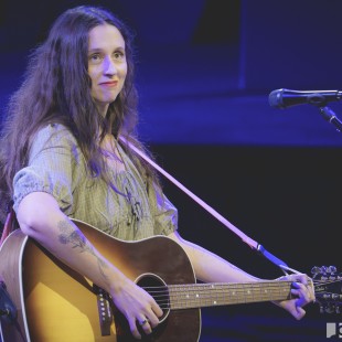 Waxahatchee (AKA Katie Crutchfield) performs at the LA Folk Festival.