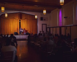 Singer-songwriter Crys Matthews performs for a rapt FWAAMFest audience.