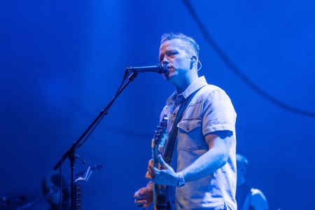 Jason Isbell headlined night two of FreshGrass's Arkansas edition. Photo courtesy of the Momentary.