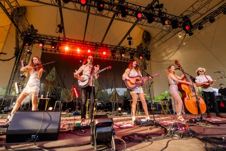 Molly Tuttle & Golden Highway impress the FreshGrass crowd. Photo courtesy of the Momentary.