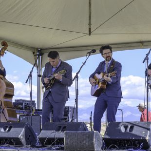 Colorado-based Blue Canyon Boys take the stage.