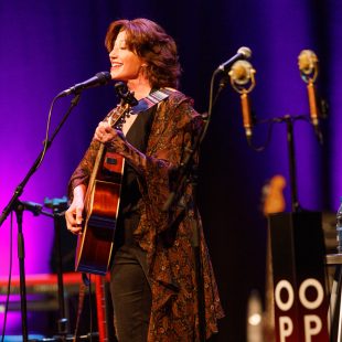 Amy Grant performs during Folk iN Fusion.