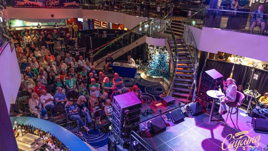 The entire ship becomes a setting for so many different sorts of events, panels, and sessions.