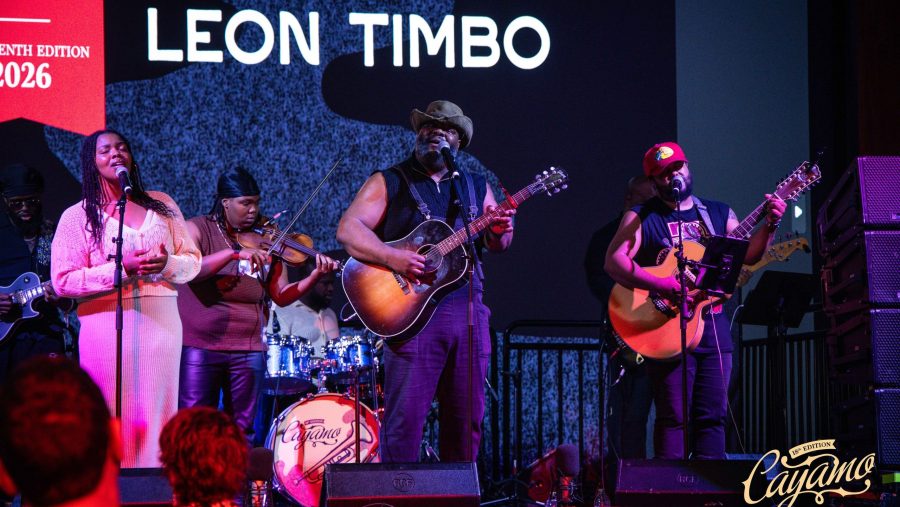Leon Timbo and band.