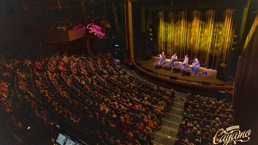 A star-studded round and a full house aboard Cayamo.
