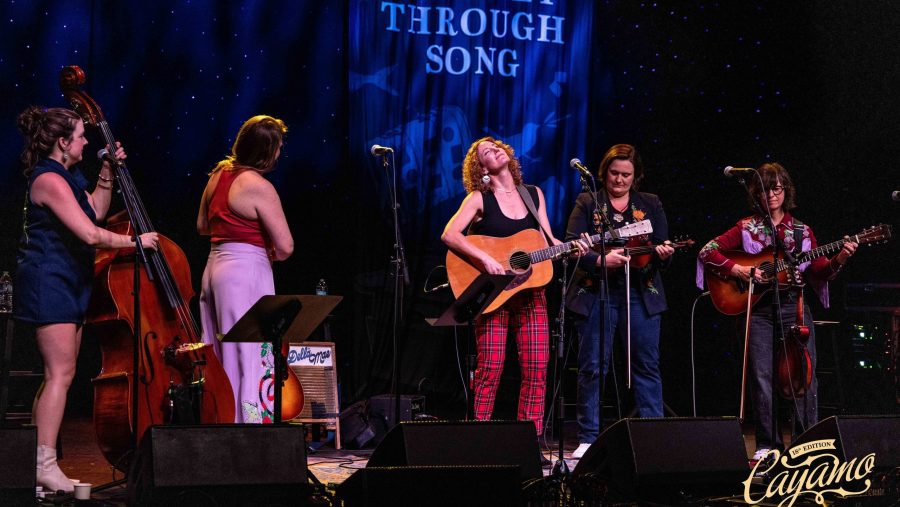 Kathleen Edwards. Watch a clip of her performance with Della Mae above.